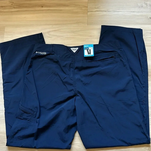 NWT Women’s Navy Blue Columbia Lighweight Pant, size 14 - Picture 2 of 10